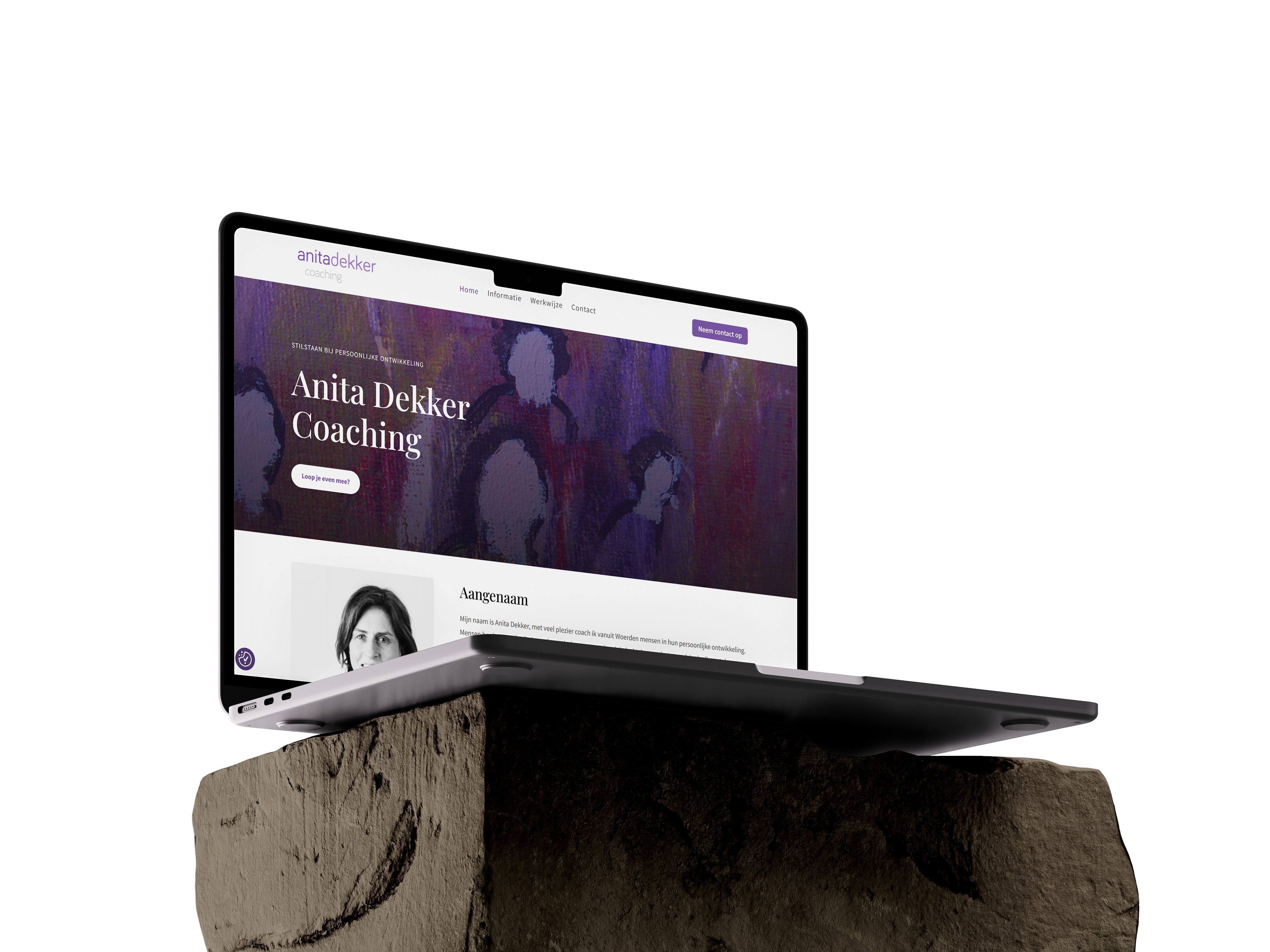 Website ontwerp anitadekkercoaching.nl